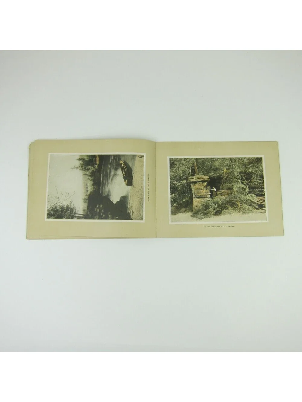 Chicago Milwaukee St. Paul Railway Book Kilbourn Dells of Wisconsin Antique 1907
